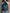 Retro High-Neck Floral Print Teal Satin Halter Scarf  Blouse