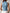 Chic Plunging Lapel Light Blue Denim Corset Vest