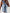 Chic Plunging Lapel Light Blue Denim Corset Vest