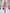Casual Sporty Retro Pink Velvet Leopard Print Sweatshirt And Wide-Leg Pants Set