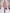 Casual Sporty Retro Pink Velvet Leopard Print Sweatshirt And Wide-Leg Pants Set