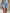 Western Bohemian Tassel Light Blue Faux Suede Sleeveless Mini Dress