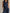 Boho Midnight Slate Texture Belted Utility Jumpsuit