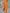 Orange Cotton-linen Multi-pocket Wide-leg Overalls