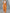 Orange Cotton-linen Multi-pocket Wide-leg Overalls
