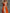 Casual Fashion Strapless Orange And Off-White Contrast Cotton-Linen Jumpsuit