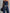 Retro-Sporty Striped-Trim Navy Cotton Off-Shoulder Jumpsuit
