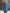 Casual & Chic Silhouette Lace-Trimmed Blue Denim Jumpsuit