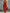 Retro Casual Square-Neck Front-Buttoned Terracotta Red Cotton Jumpsuit