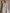 Retro Casual Beige Diagonal Stripe Print Square-Neck Cotton-Linen Maxi Dress