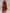 Women's Red Cotton-Linen Blend Sleeveless Midi Dress With Contrasting White Piping And Double Side Patch Pockets MDZ0318F7T