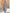 Women's Light Blue Linen-Blend Jumpsuit With Red Contrast Piping & Side Tie Detail, Minimalist Casual Resort Jumpsuit MDZ0542F5LYL