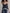 Retro Fashion Dark Blue Tencel Denim Lace V-neck Top And Pants Set