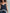 Retro Dark Blue Tencel Denim Lace V-neck Spaghetti Straps And Ruching Top