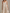 Women's Beige Linen-Blend V-Neck Maxi Dress With Frayed Asymmetric Hem MDZ1055F7ZRK