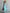 Flowy Stylish Halter V-neck Light Blue Striped Maxi Dress