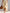 Elegant Casual Workwear V-neck Front-zip Light Yellow Cotton-linen Maxi Dress