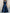 Elegant Draped Neckline Striped A-Line Midi Dress