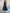 Elegant Draped Neckline Striped A-Line Midi Dress