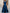 Elegant Draped Neckline Striped A-Line Midi Dress
