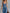 Personality Casual V-neck Front Zipper Heart Embroidery Blue Denim Jumpsuit