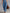 Personality Casual V-neck Front Zipper Heart Embroidery Blue Denim Jumpsuit