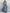 Denim Sleeveless Top & Striped Tiered Maxi Skirt Two-Piece Set