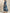 Ruffle Collar Gathered Denim Maxi Dress
