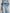 Off-the-Shoulder Tencel Denim Maxi Dress With Ombre Wash