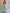 Sky Blue Floral Applique Loose Maxi Dress