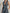 Patchwork Denim & Plaid Wrap Midi Dress With Asymmetric Hem