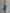 Women's Casual Printed Strapless Top Paired With Woven Blue Trousers MDZ0150F3LXY