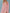 Retro Comfortable Lazy Round Neck Slit Detail Lace Trim Light Pink Lightweight Knitted Maxi Dress