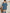 Cold-Shoulder Puff Sleeve Denim Mini Dress