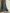 Light Blue Denim Turtleneck Maxi Dress