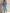 Women's Sleeveless V-Neck Denim Jumpsuit With Tie Cuffs