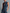 Women's Retro Style Dark Blue Denim Sleeveless High-Neck Flared Jumpsuit With Front Zipper MDZ1239B2BA