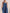 Pinstriped Sleeveless Denim Jumpsuit