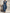 Sleeveless Stand Collar Belted Denim Maxi Dress
