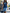 Fashion Front Zipper Ombre Denim Bodycon Dress