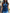 Fashion Front Zipper Ombre Denim Bodycon Dress