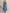 Smocked Bodice Adjustable Strap Denim Midi Dress