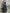Utility Cargo Balloon-Leg Denim Jumpsuit