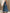 V-Neck Tiered Patch Pocket Denim Maxi Dress
