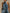 Halter Neck Gathered Denim Jumpsuit