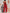Red Wide-Leg Denim Overalls With Button Details