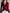 Fashionable Retro Red Velvet Pleated Ruffled Long-sleeved Shirt