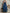 Utility Cargo Balloon-Leg Denim Jumpsuit