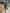 Retro Western Style Zippered Collar Blue Fringed Faux Suede Mini Dress