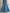 Halter V-Neck Denim Maxi Dress